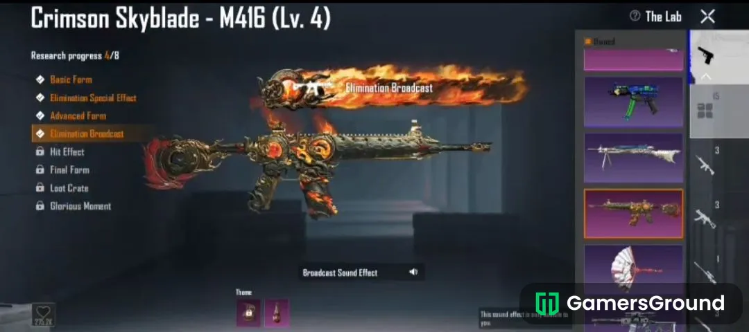 BGMI X SUIT AND 2 M416 COMBO GLACIER AND FIRE M416