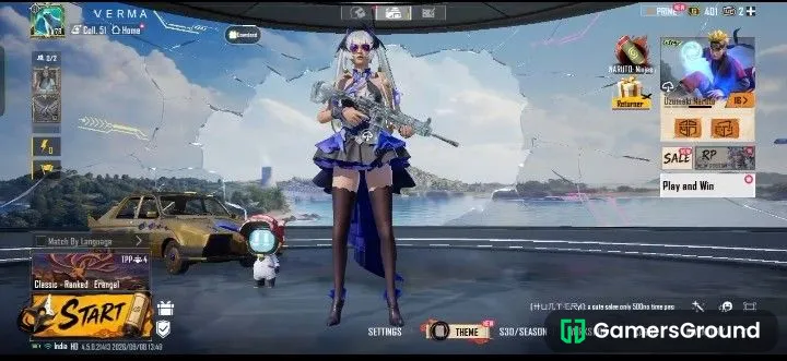 Id SALE BGMI Level 78 | 893K Popularity | Glacier M416 Lv.4 | M249 Lv.4 | UMP45 Lv.3