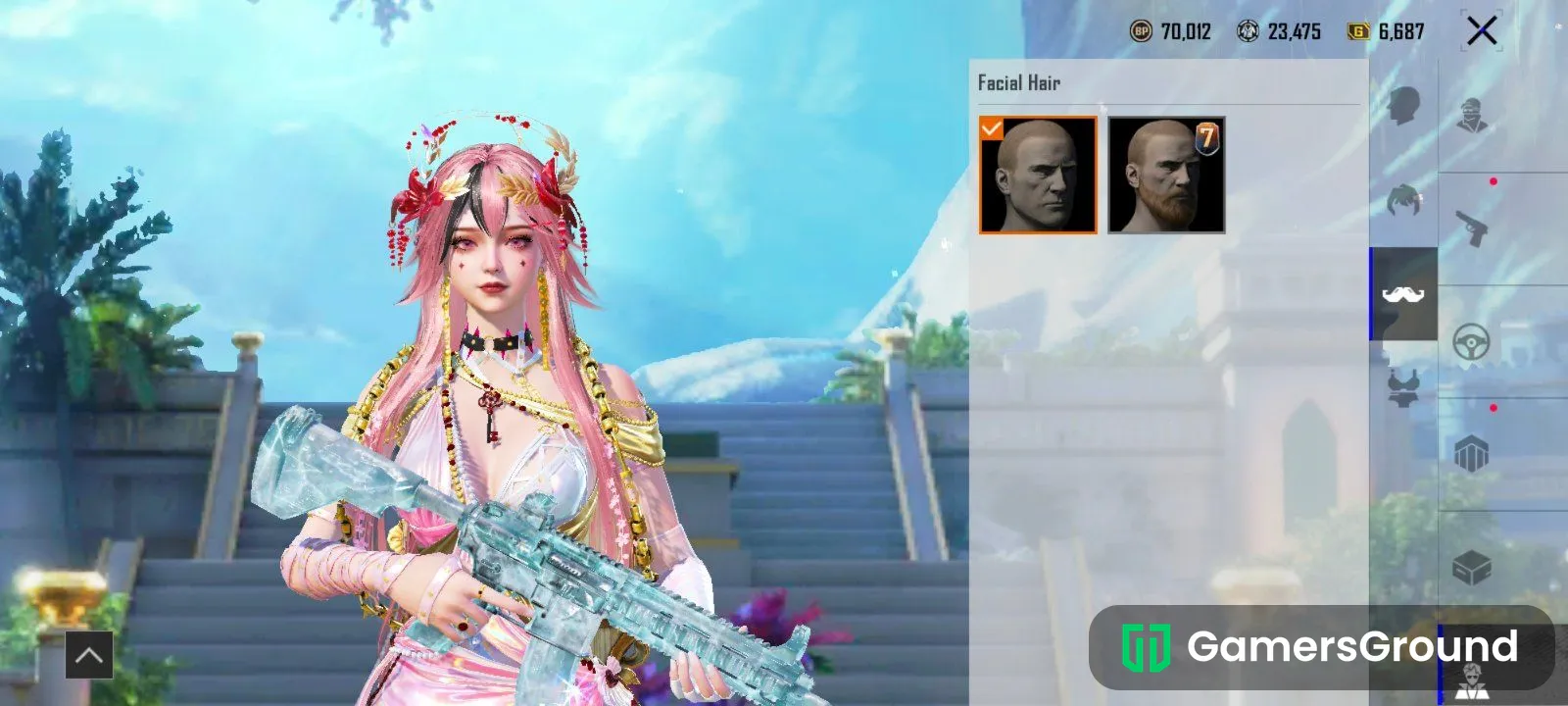 Primium account with rare skin and super carf