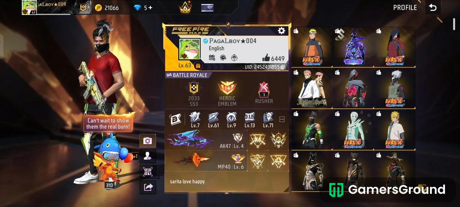Account on sale price 10k
