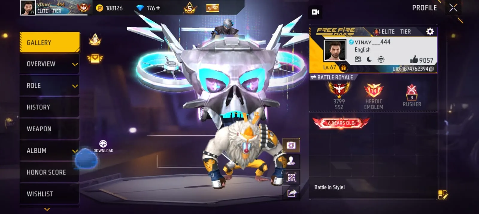 5EVOSKINS+6YEARSOLDACC+RAREBUNDLES