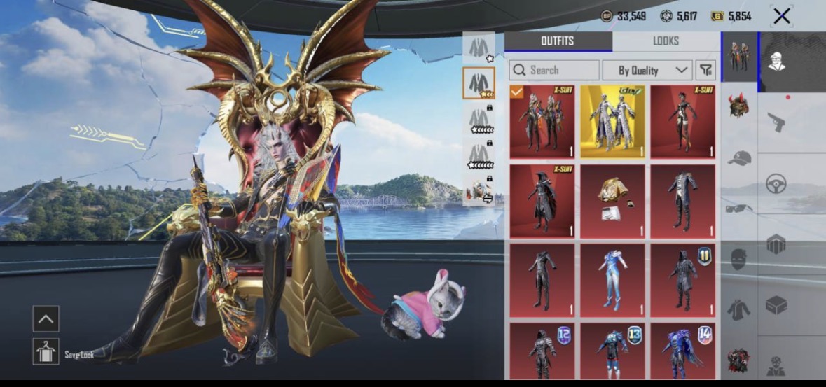 Account with 3 X-suit | Dravion X-suit 4 lvl | all upgradables | 75 Level Account