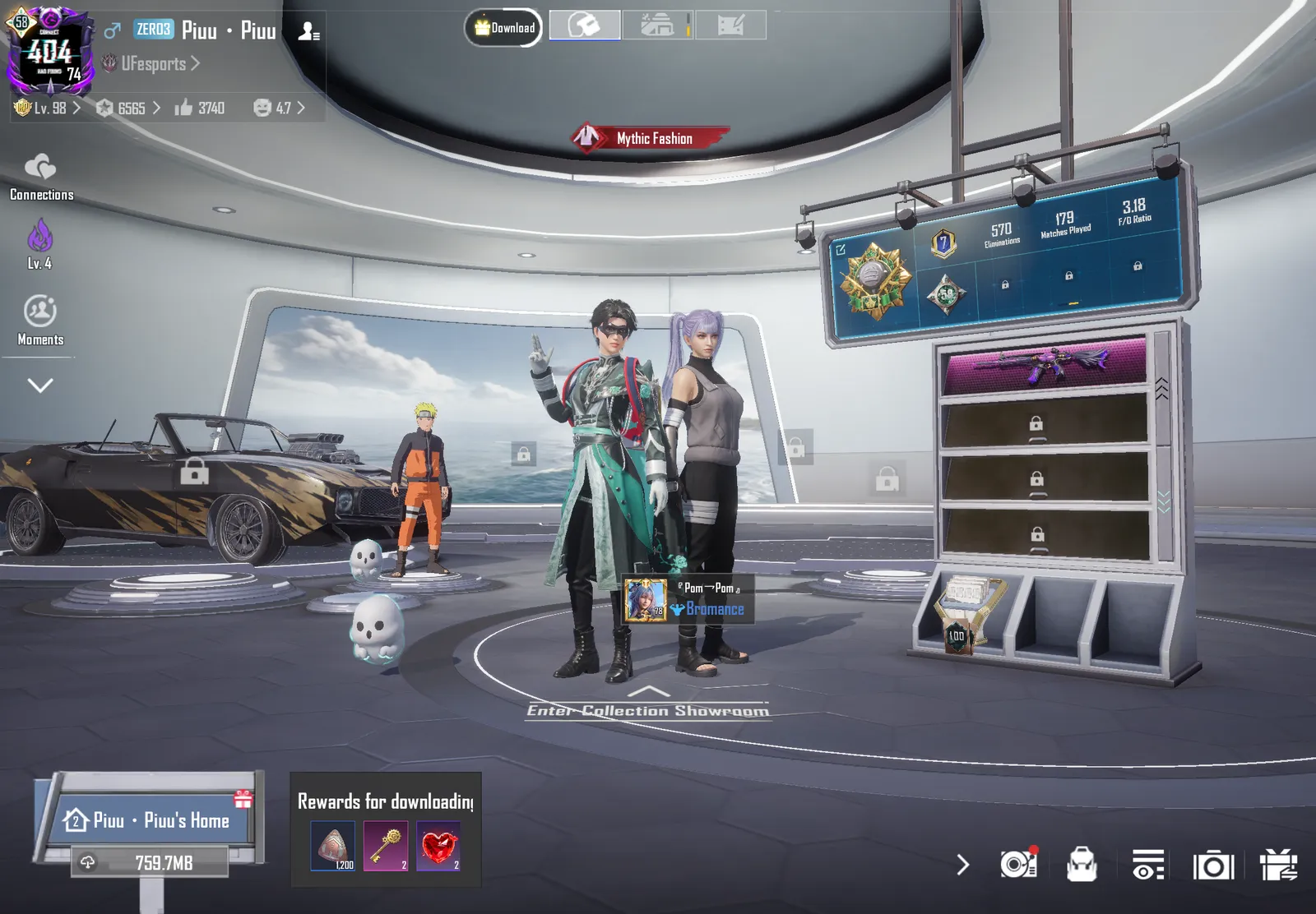 BGMI id for selling M416 Shinobi Kami main