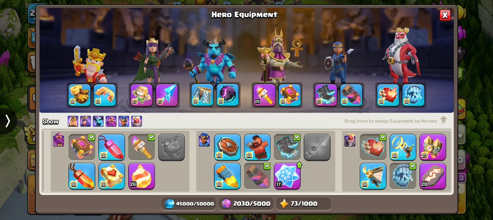 Almost MAXED Townhall 18 base