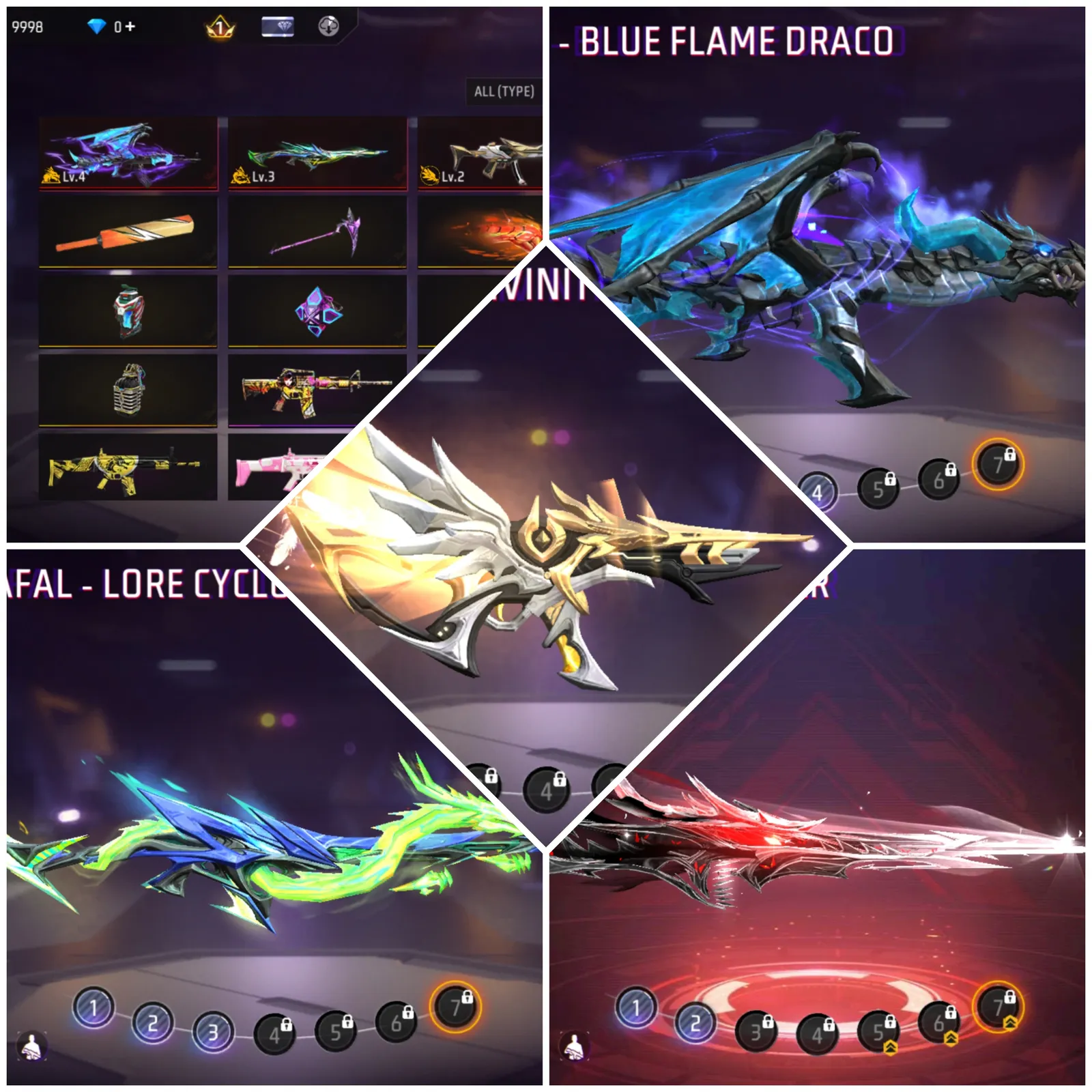 Best FF Account In Budget | Cobra bundle + Evo Guns Skin| Old Account | Rare skins