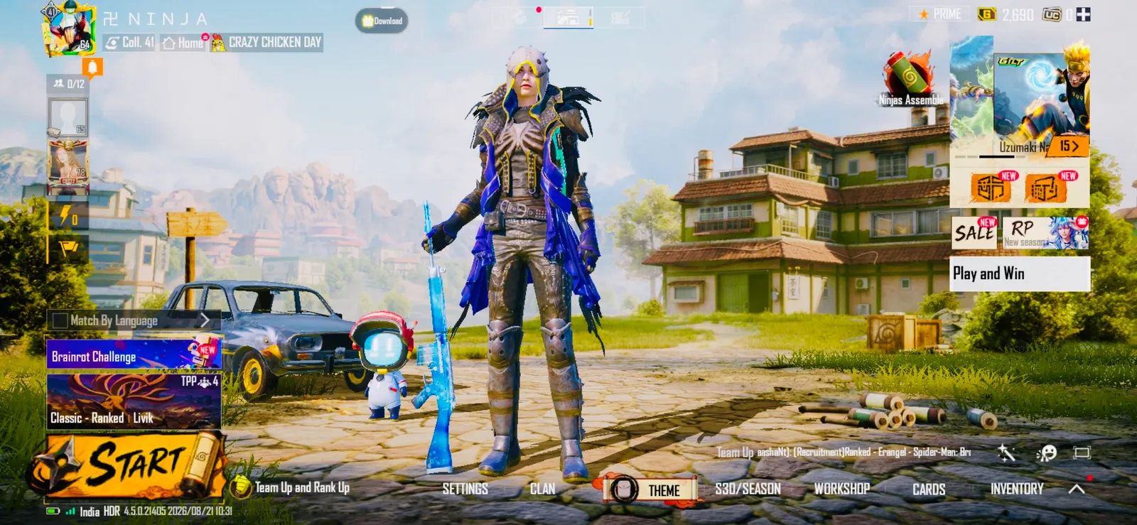 🔥 BGMI ACCOUNT FOR SALE 🔥