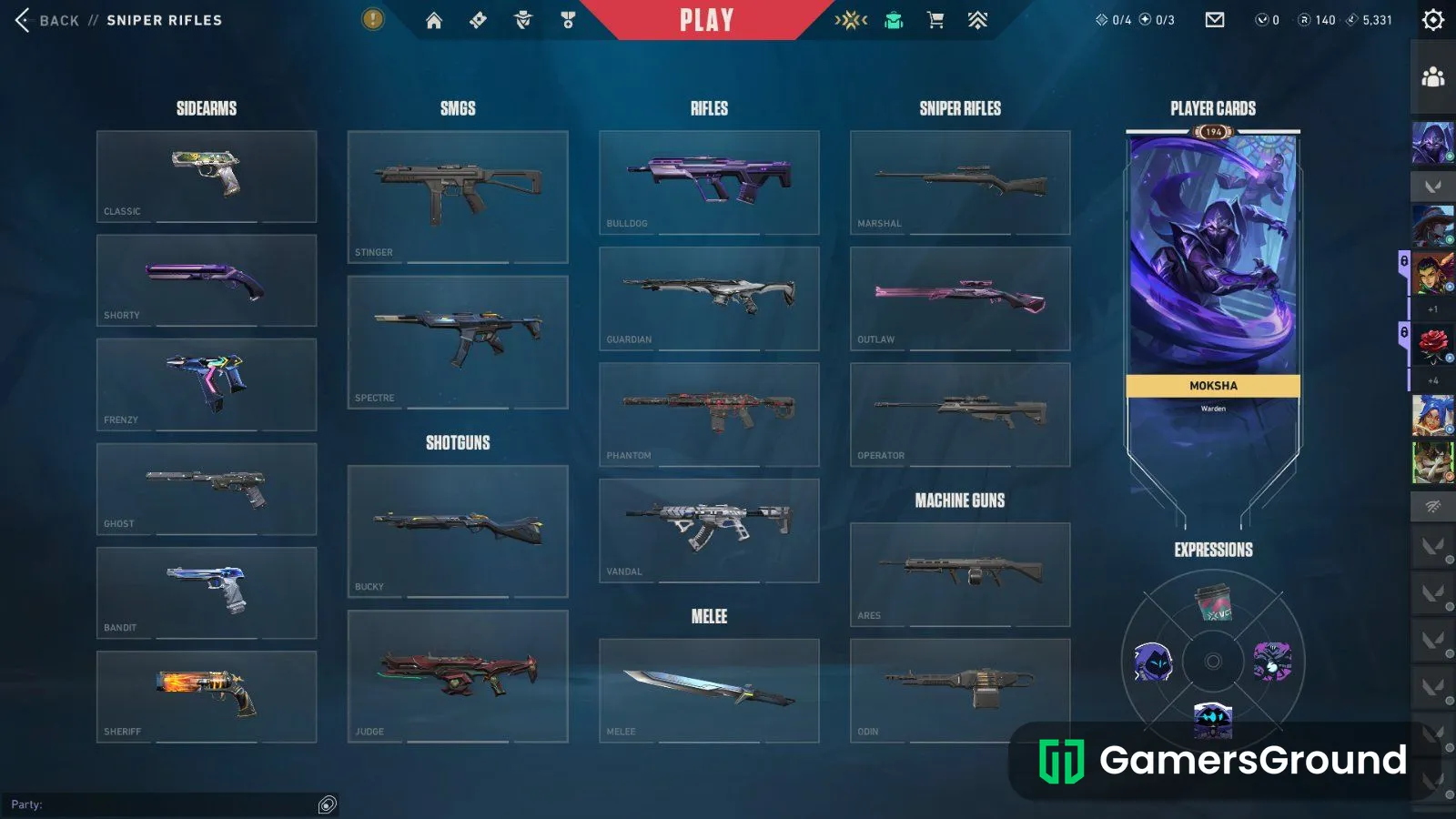 acc with good premium skins u would want.