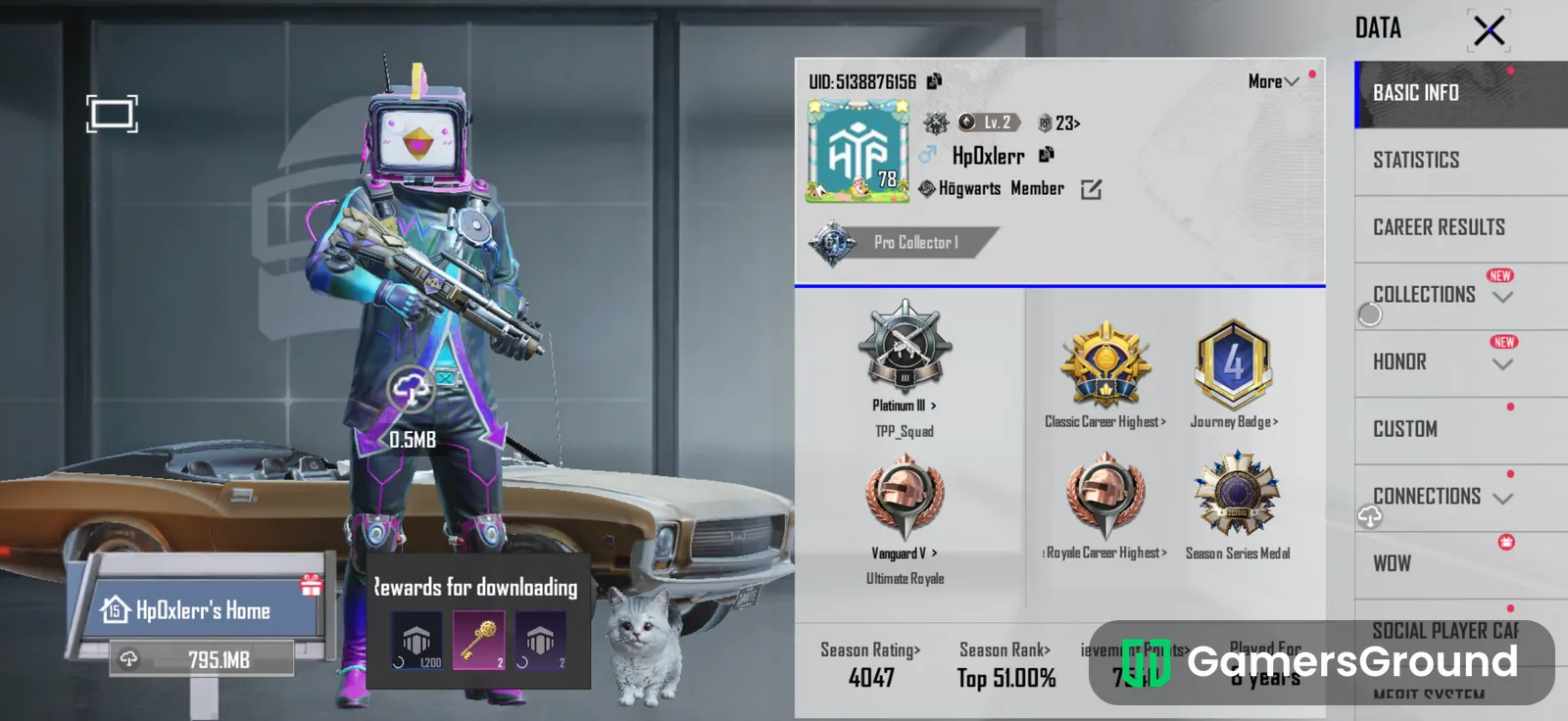 Season 2 Account