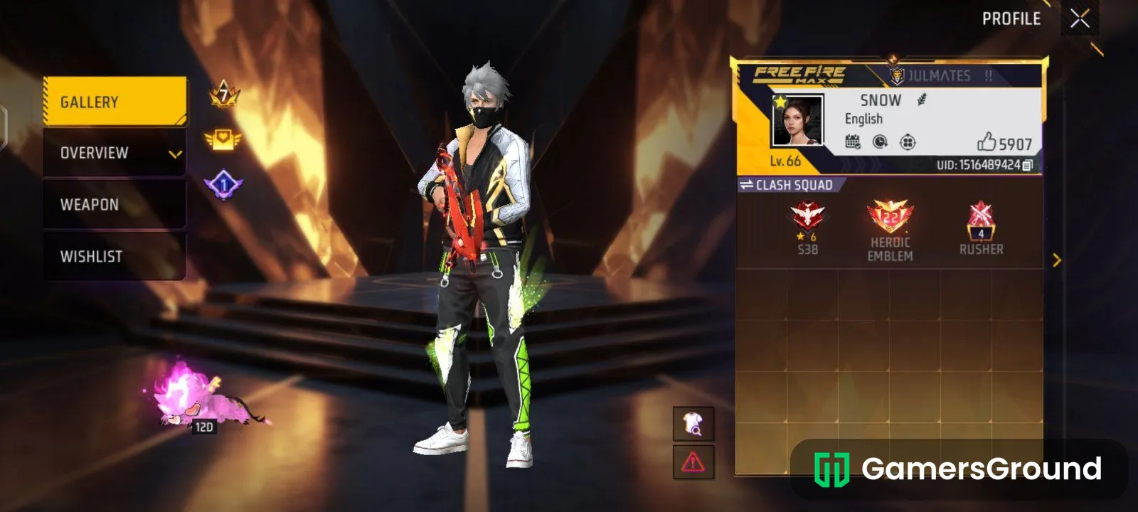 7prime id with evo guns