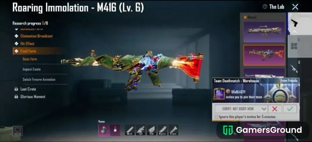 BGMI BUDGET COMBO ACCOUNT M4 AKM AND SCARL💝