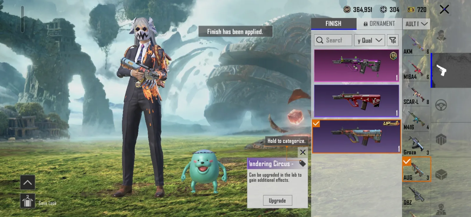 Weapon master ,mythic fashion