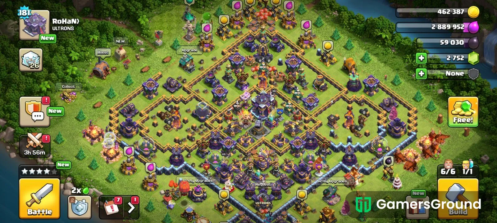 Town hall 15 base