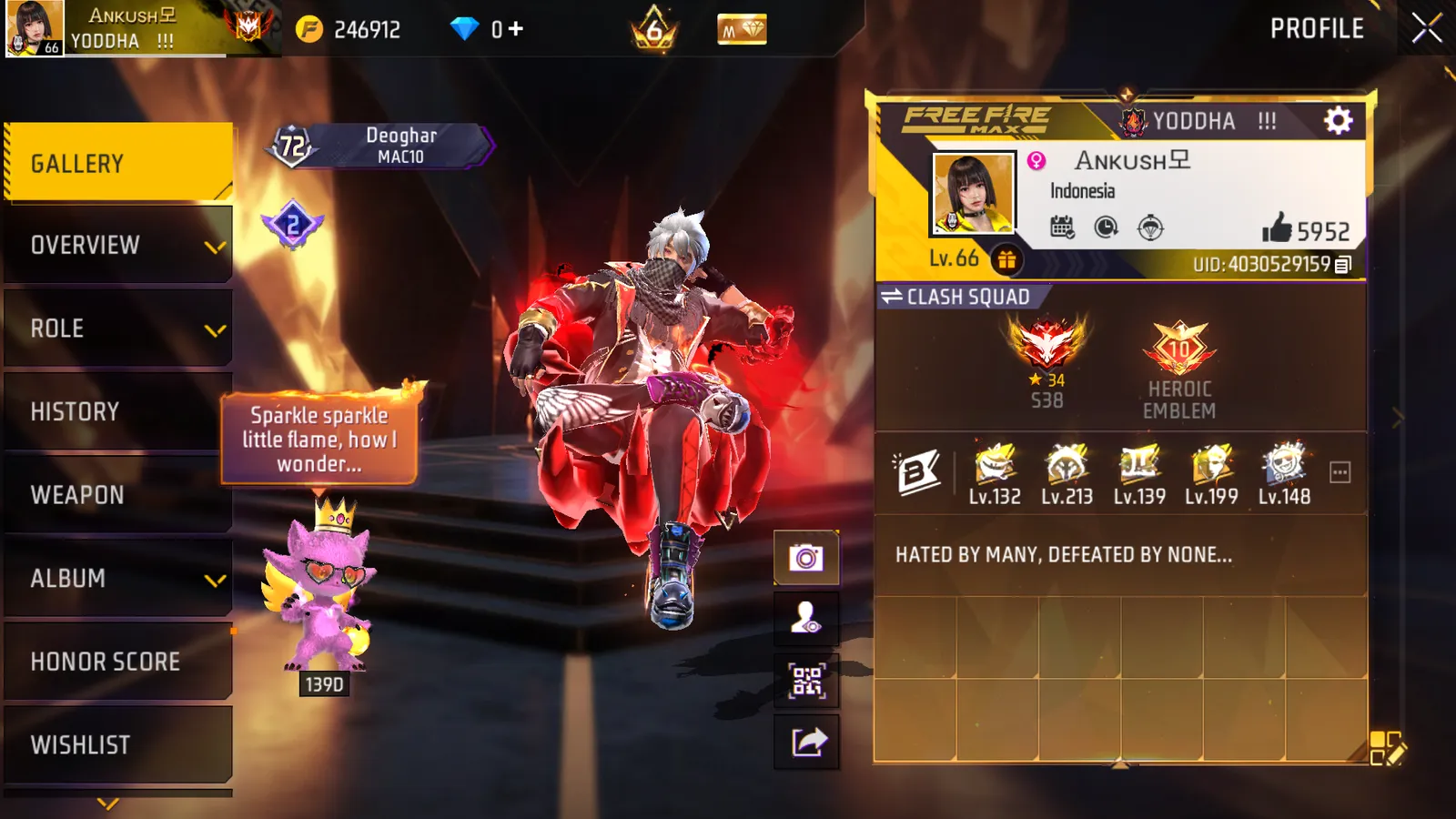 12 evo guns each level 4