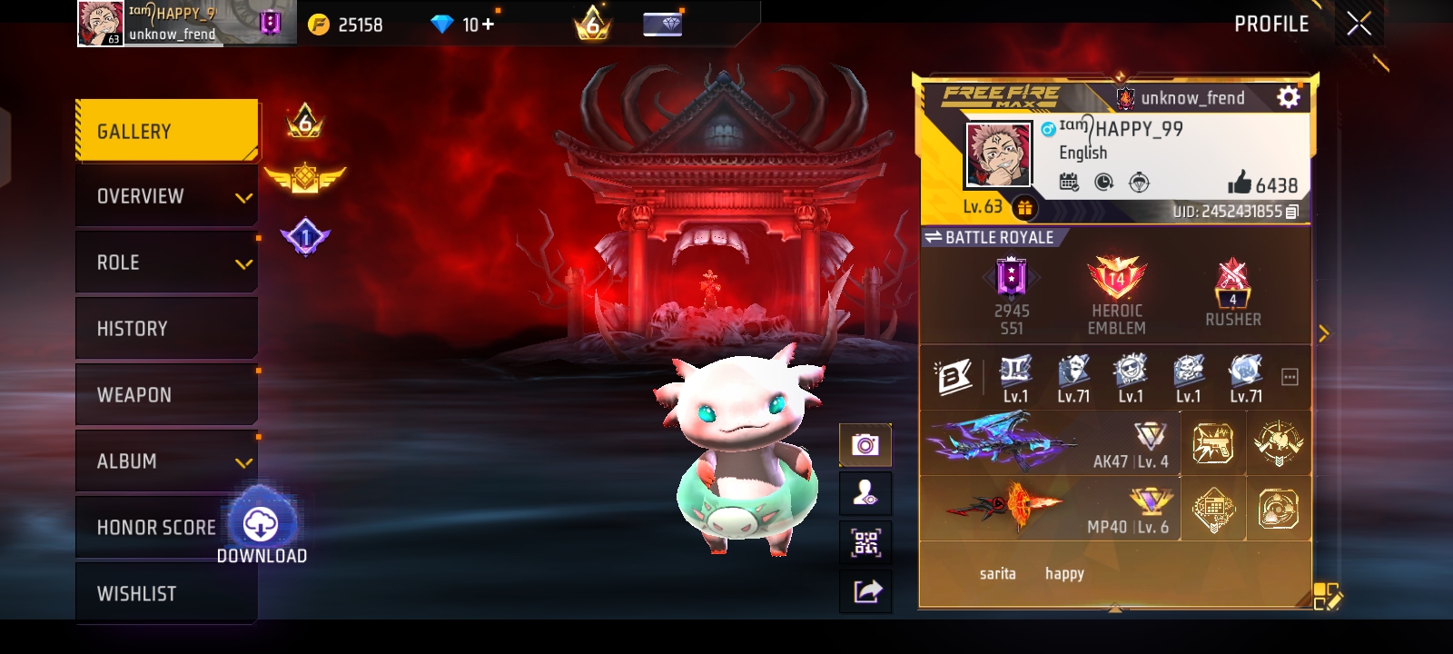 Free fire account bargain sale upto 5k