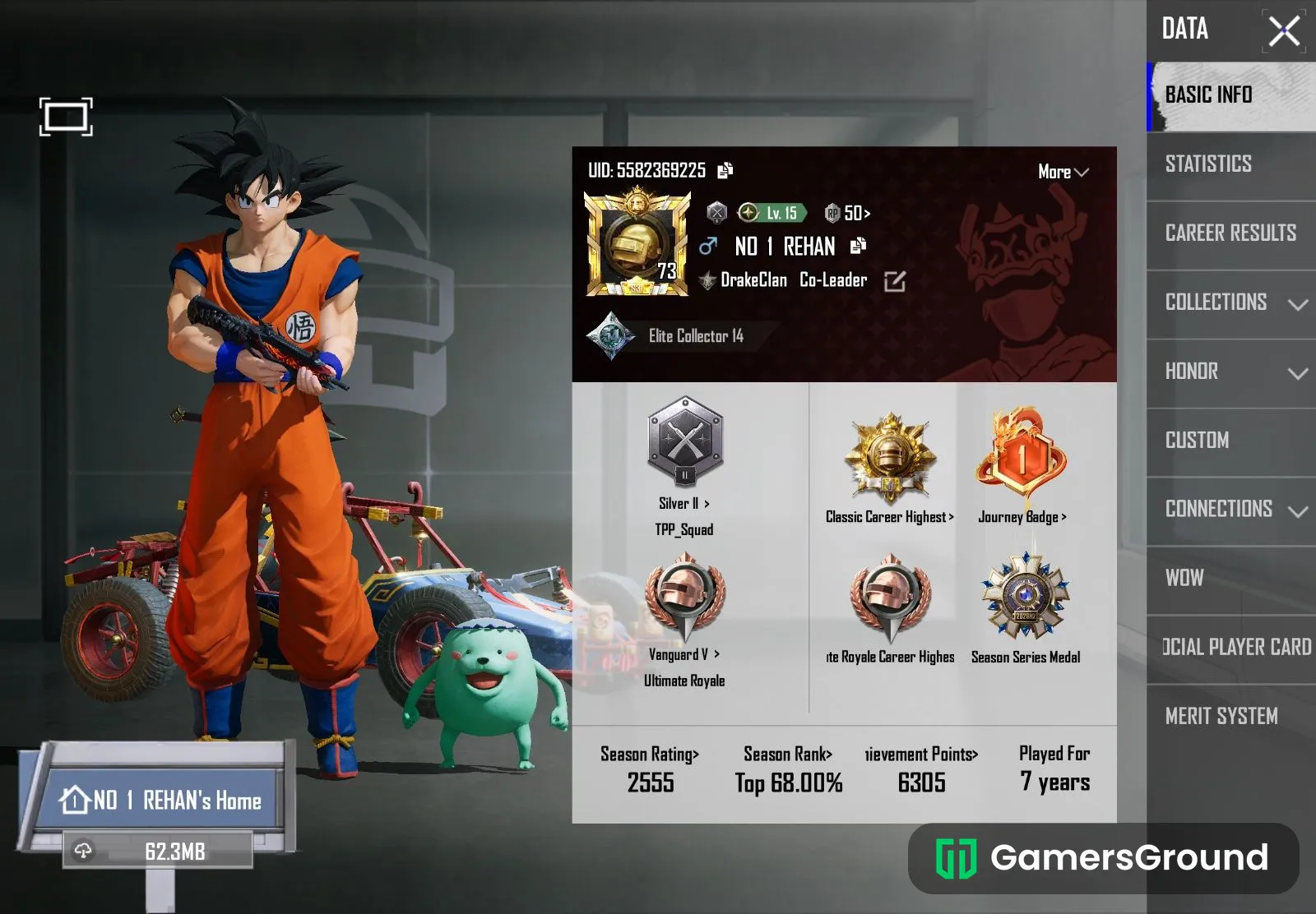 Conquerer account