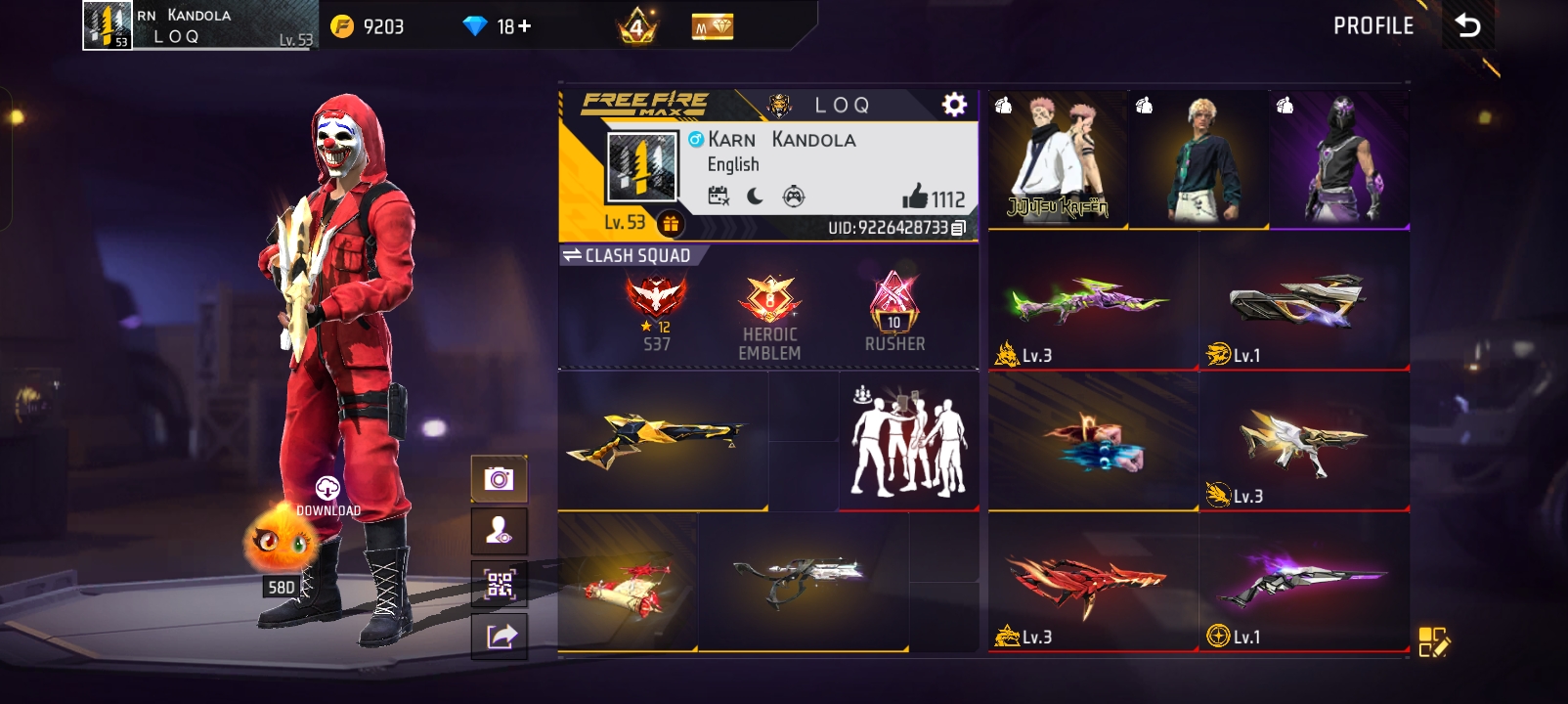 JJK AND RED CRIMINAL BUNDLE