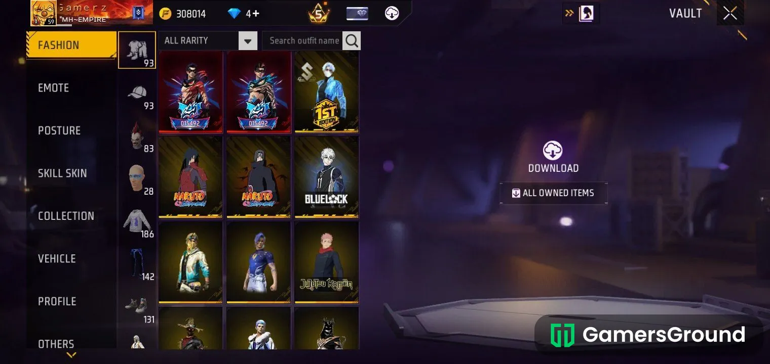 best account with 100+ bundles and 8 evo guns and 200+ gun skins just under 53,000.