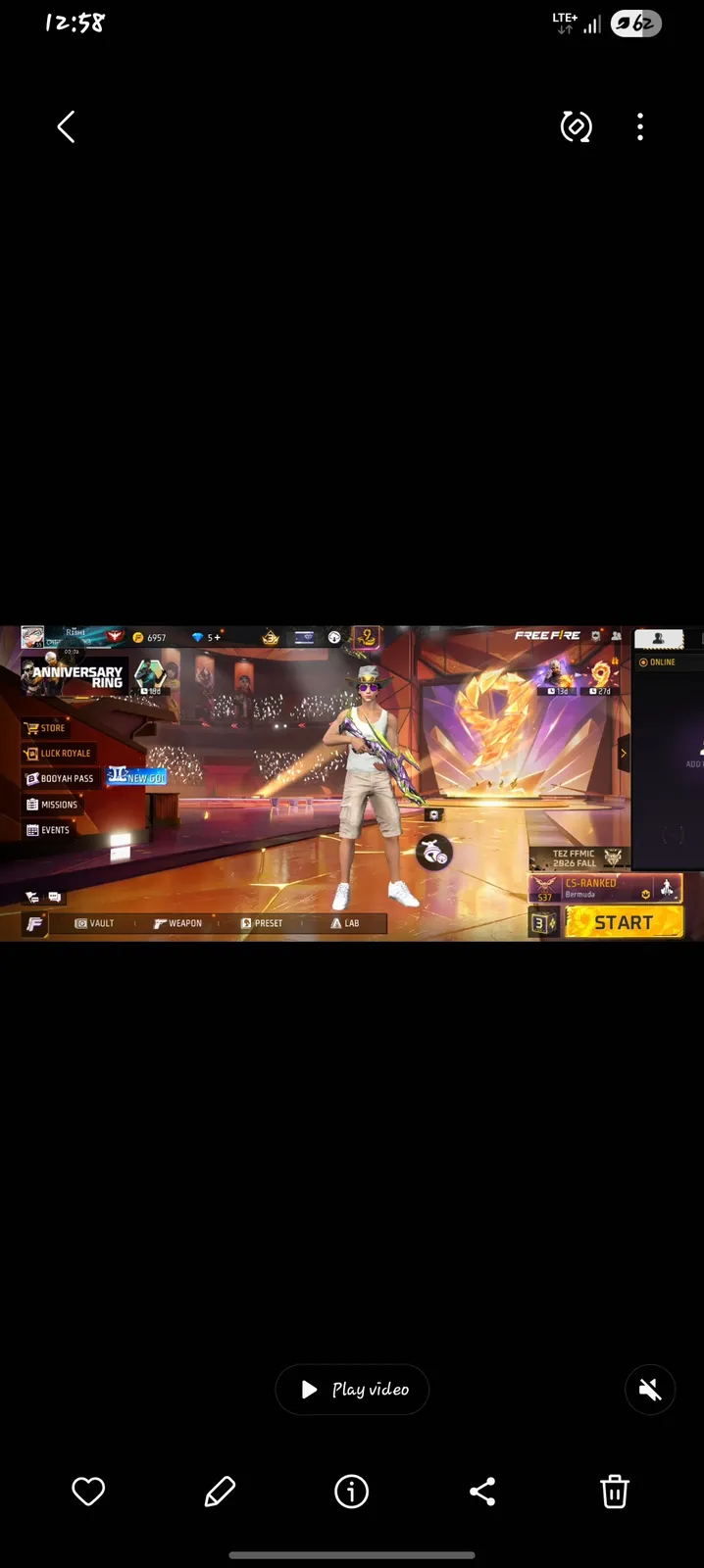 Free Fire Old ID | Serious Buyers Only