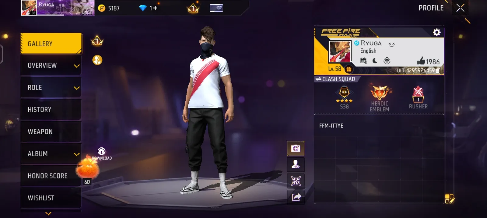 Free Fire Account For Sell With Rare Skins & Exclusive Items