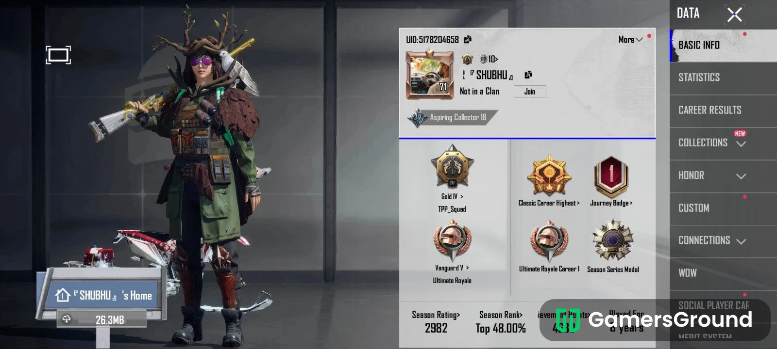 08 Years Old Account with 71 Level