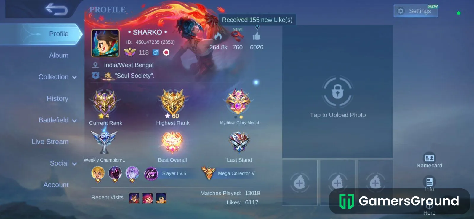 Mythical glory