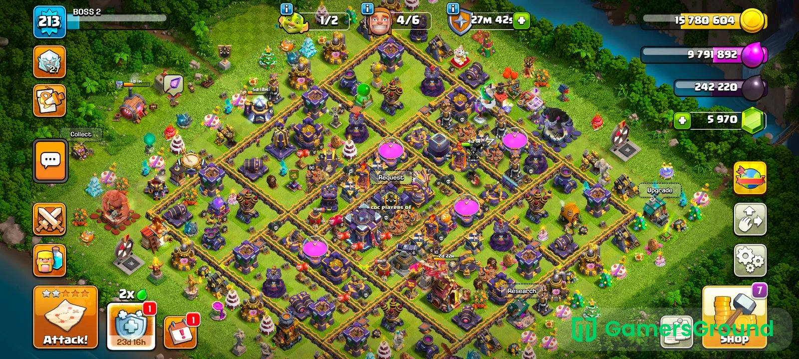 TH15 defence max