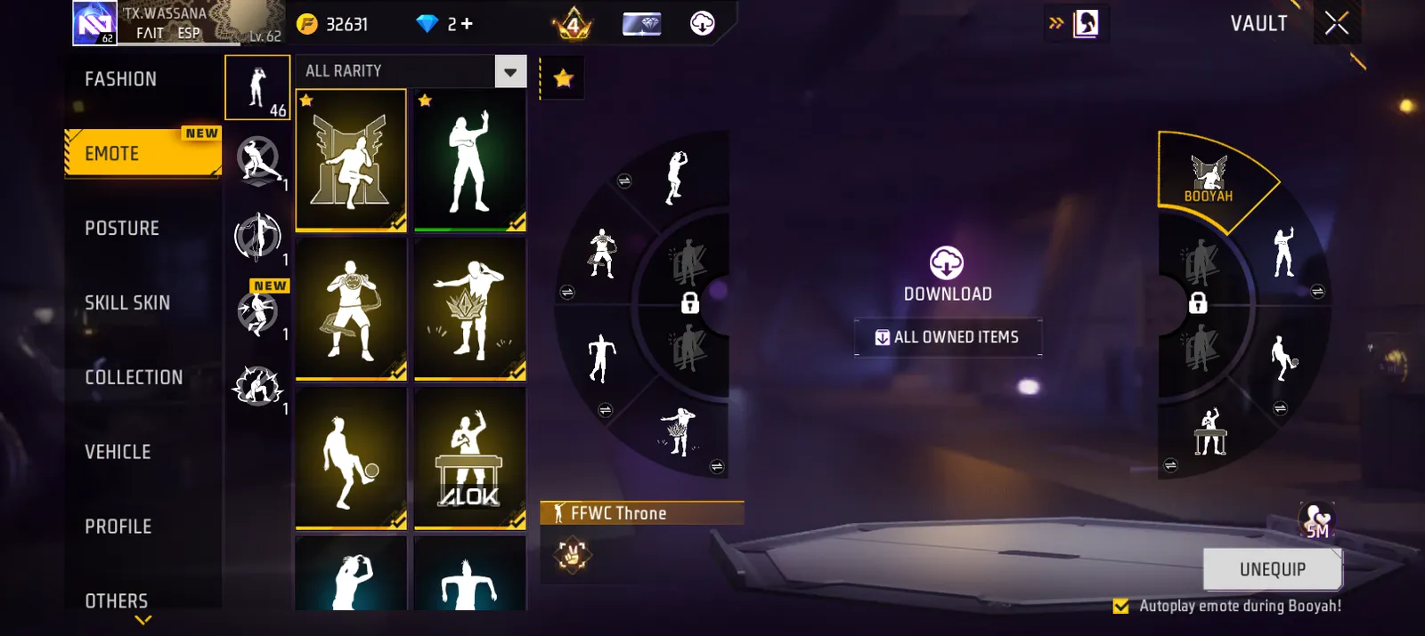 🔥FF MAX LVL 62 | PRIME 4 | 6 ARTIFACT | 42 MYTHIC | 80 EPIC | MULTIPLE EVO GUNS🔥