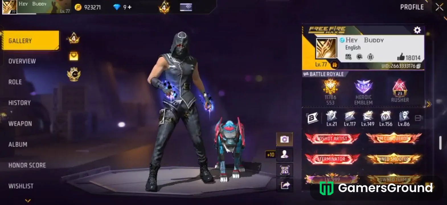 77 level id