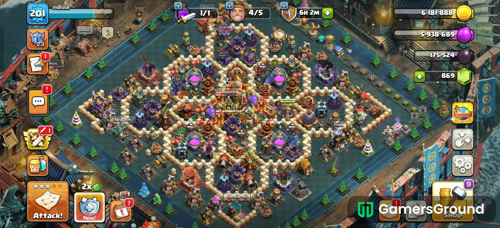 TH17 Clash of Clans Account |