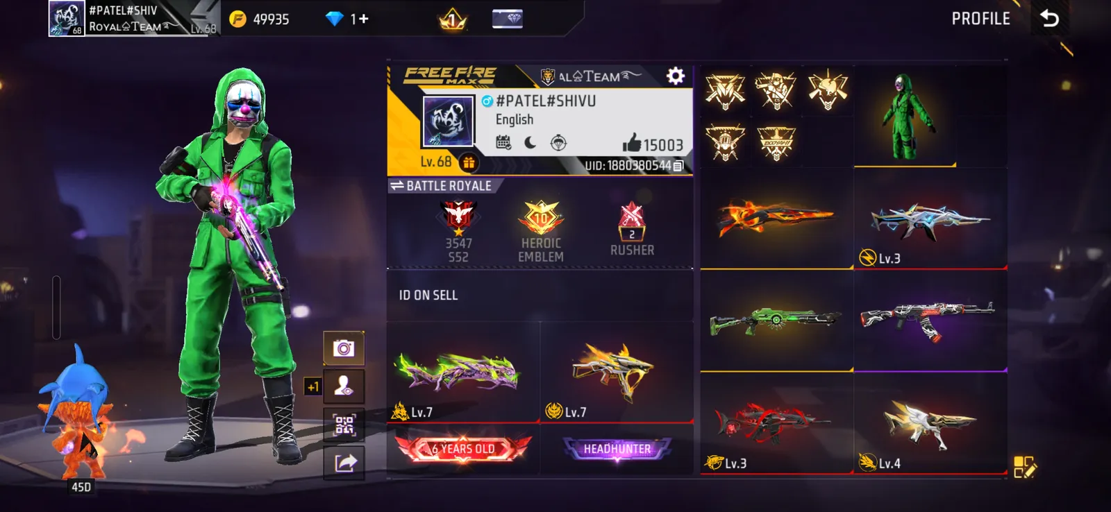 URGENT SELLING OLD ID WITH GREAT COLLECTION