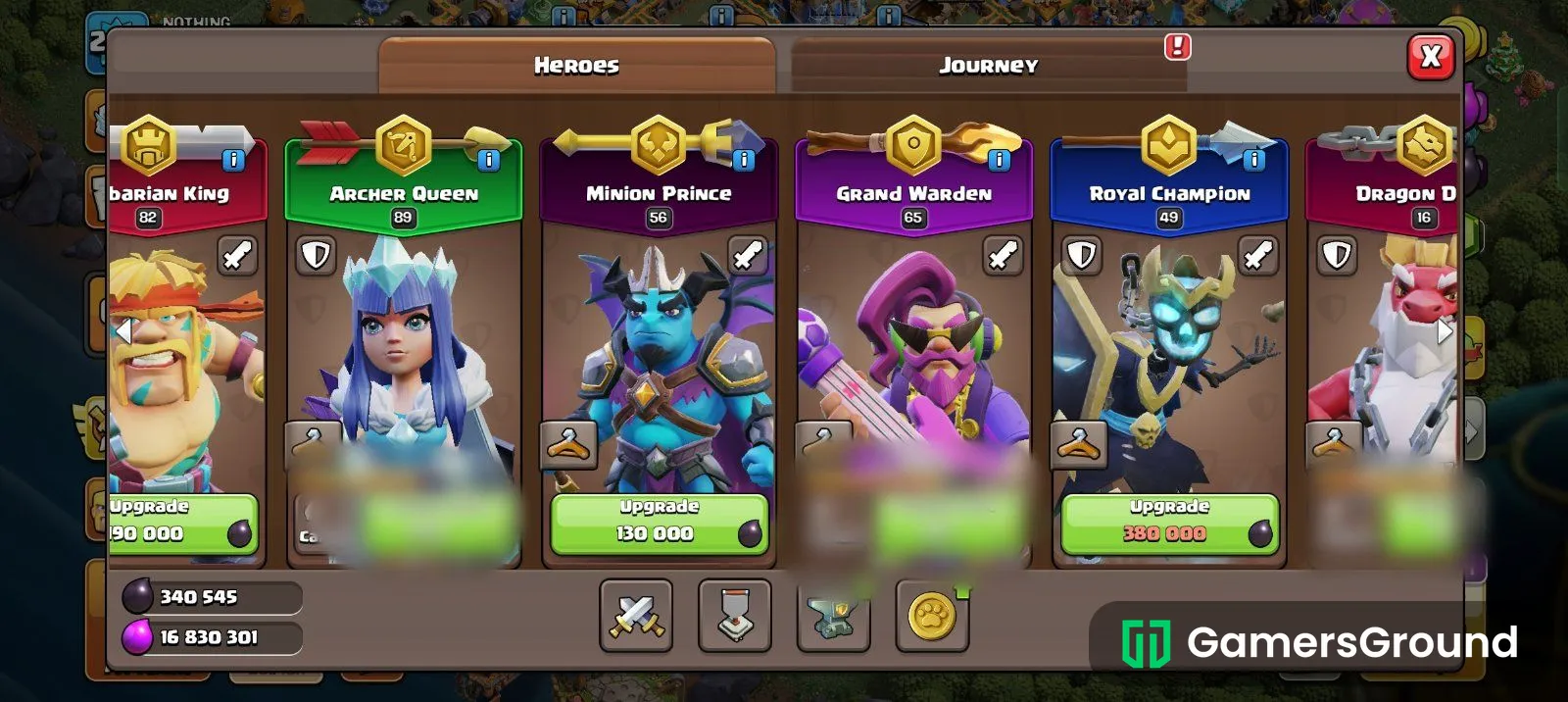 [TH18 Moderate/Near Max] Level 200+ | Strong Epics | Max Spirit Fox & Phoenix | 6 Builders | Clean Transfer
