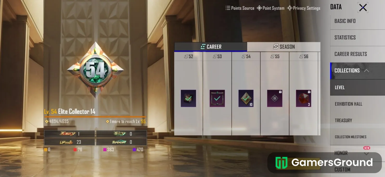 Ace dominator, 49 mythic sets, 1 x-suit
