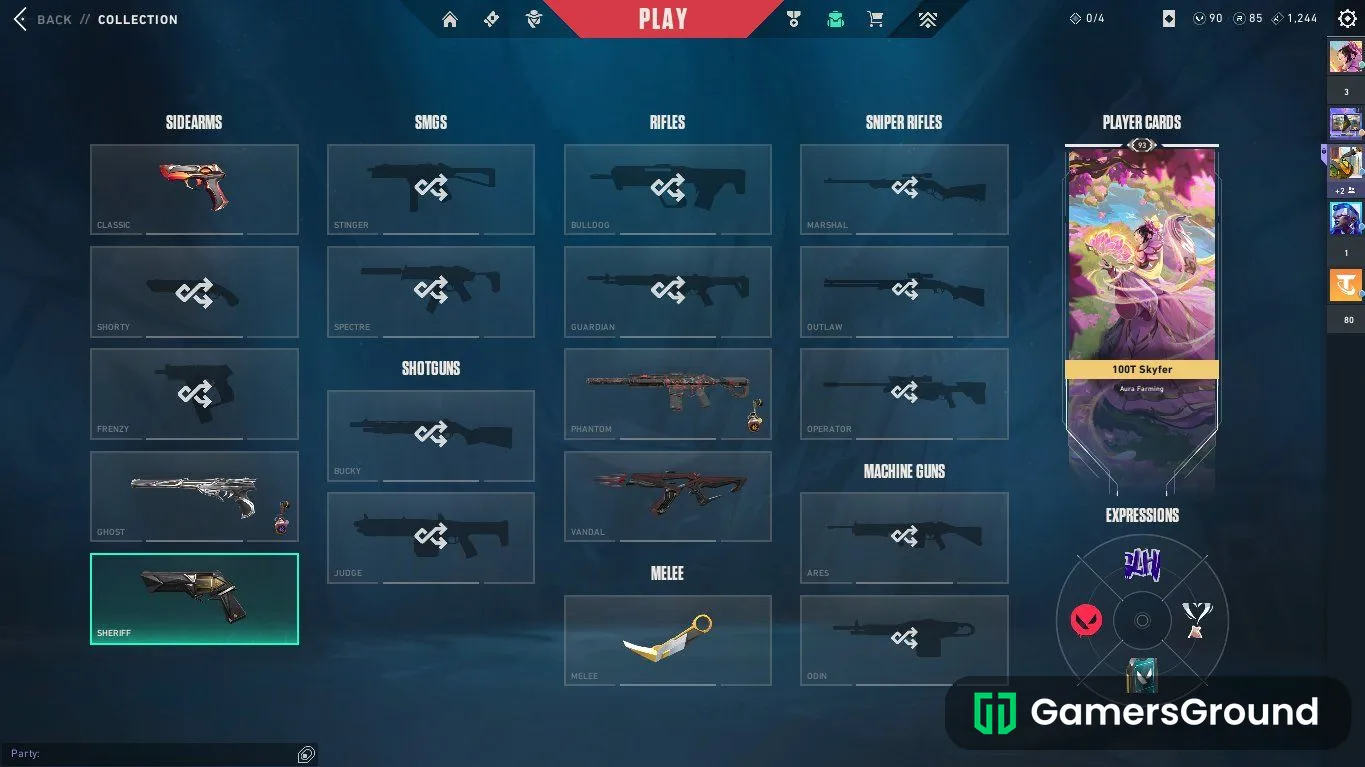 Gold3 peak current s3