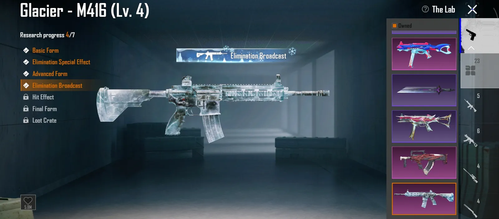 Best deal | M416 LVL 4 | at 5K AND MANY MORE UPGRADABLE GUNS AVAILABLEu