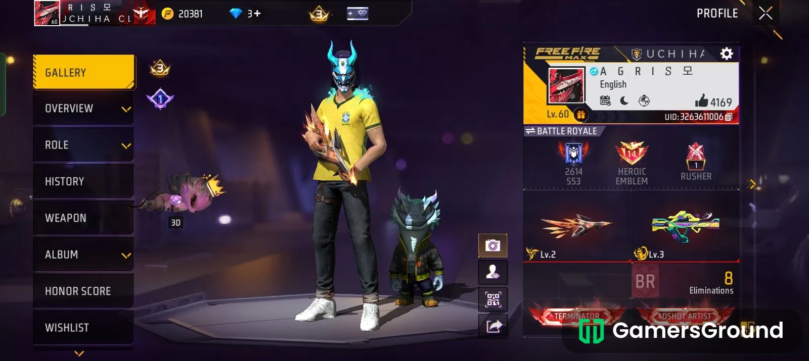Best Free Fire Account For Sale