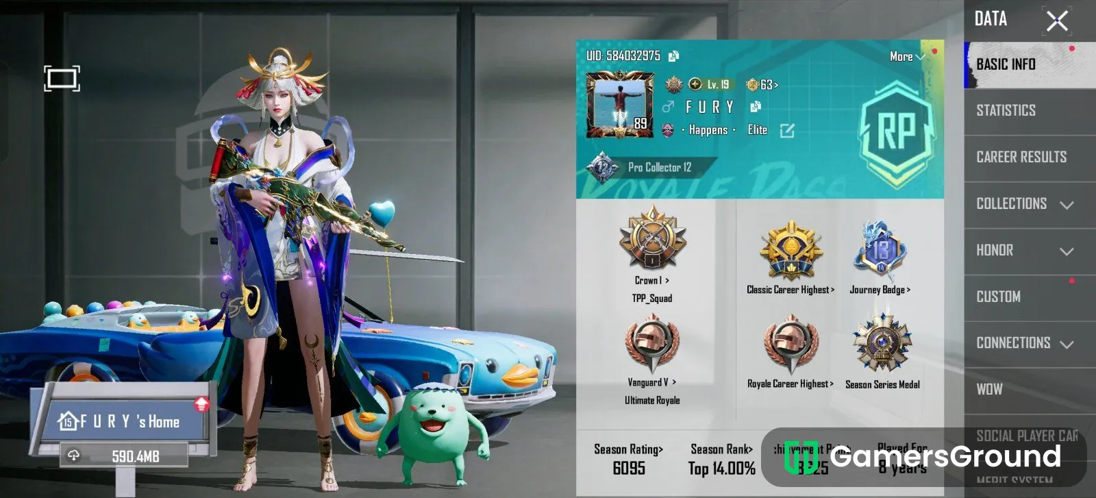 BGMI PREMIUM ACCOUNT FOR SELL