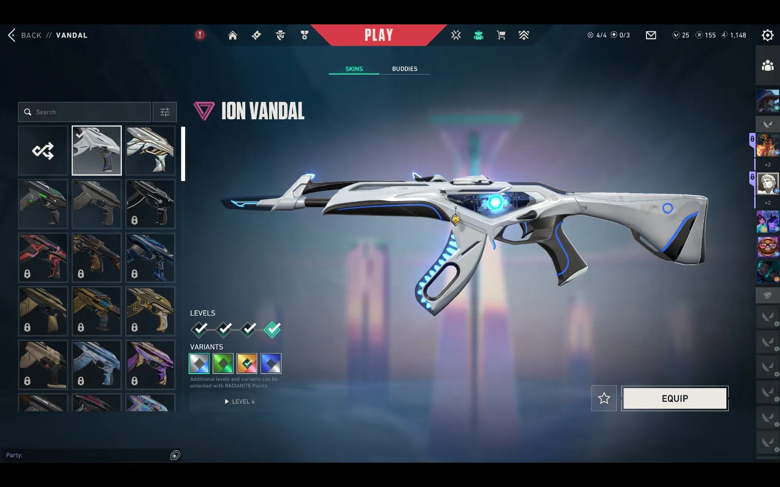 🔥 Premium Valorant Account | Ion Vandal + Nocturnum Phantom + Ruination Spectre | Gold 2 | 2 Battle Pass