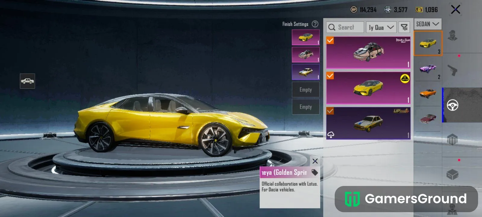 GOOD ACCOUNT WITH CAR AND GUNS