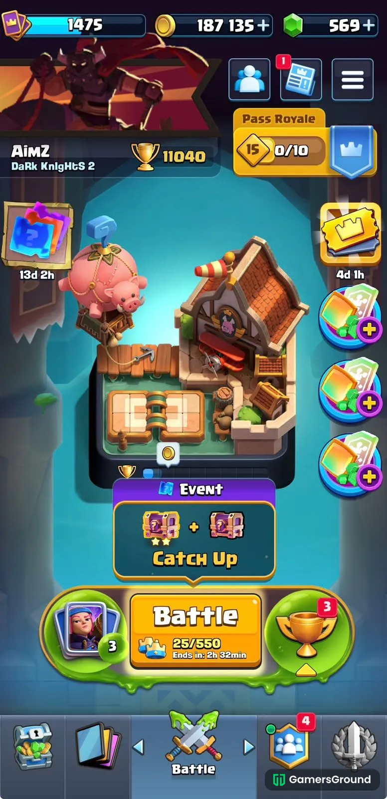 [WTS] Clash Royale Account — 11,012 Trophies | King Level 14 | All Cards Unlocked