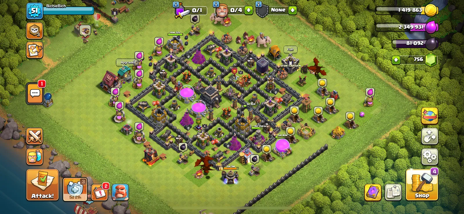 Selling my COC account