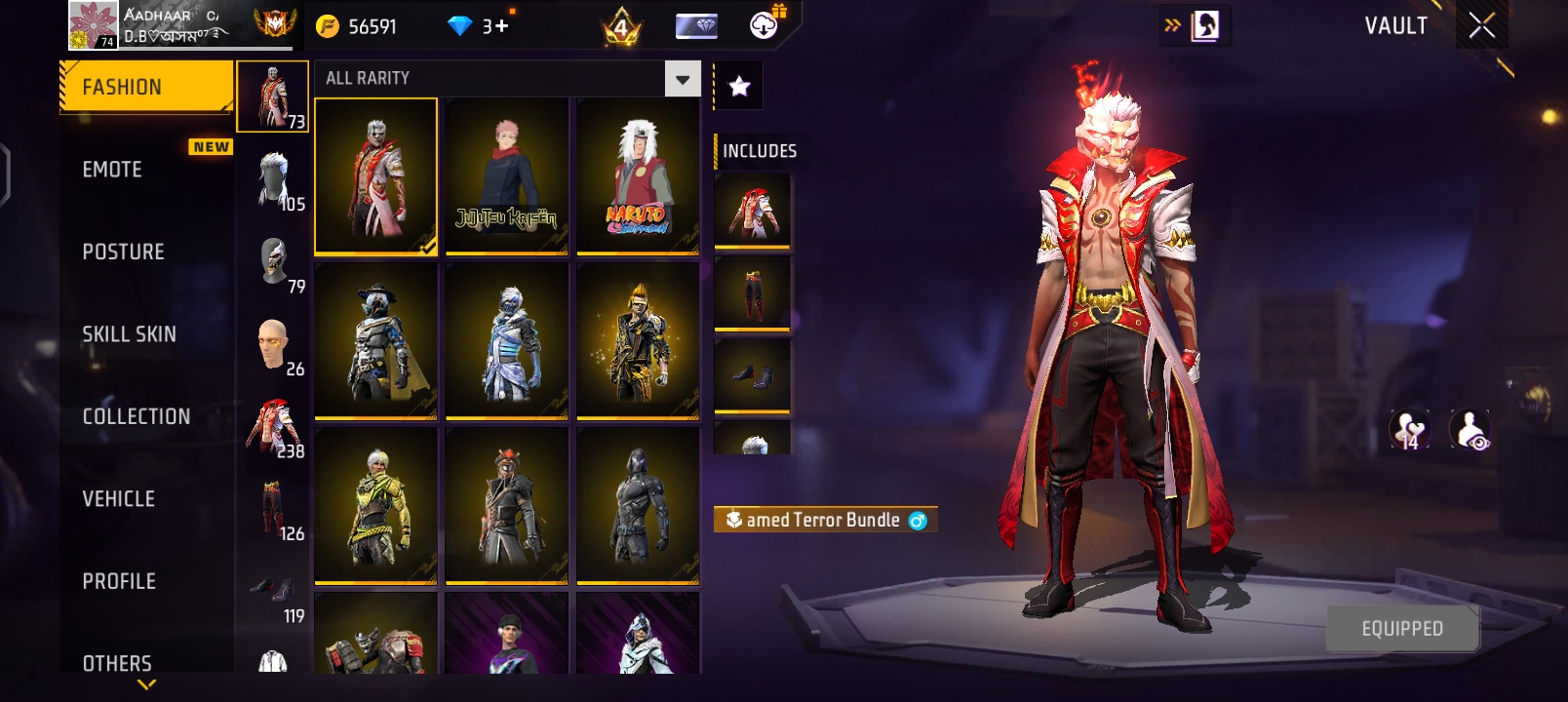 Free fire cheapest account for sale