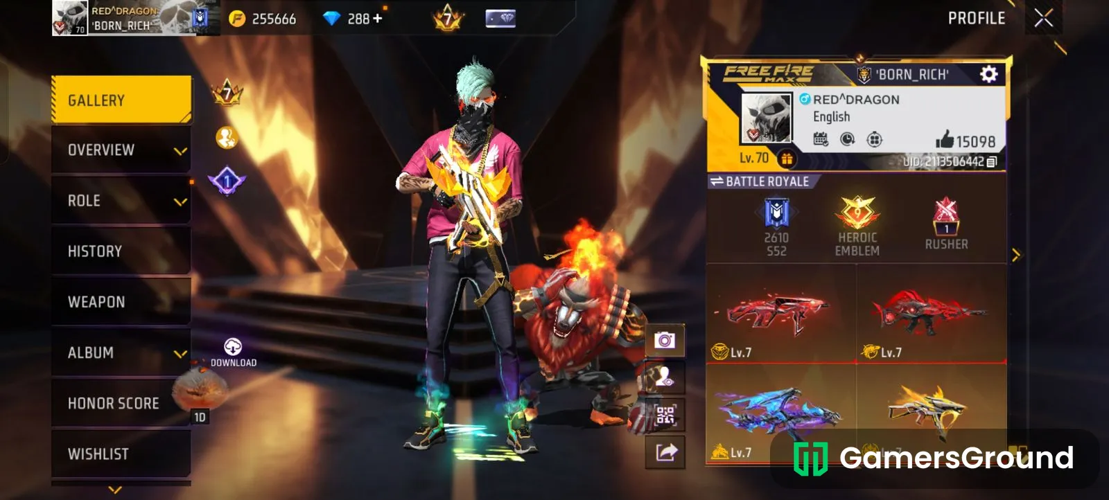 Prime 8 lvl id