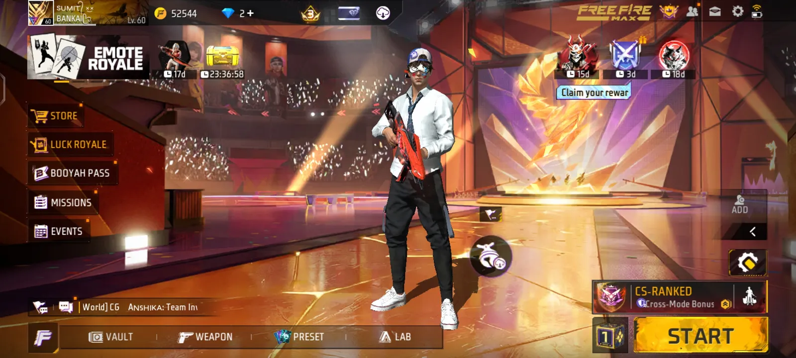 Selling this Free fire account