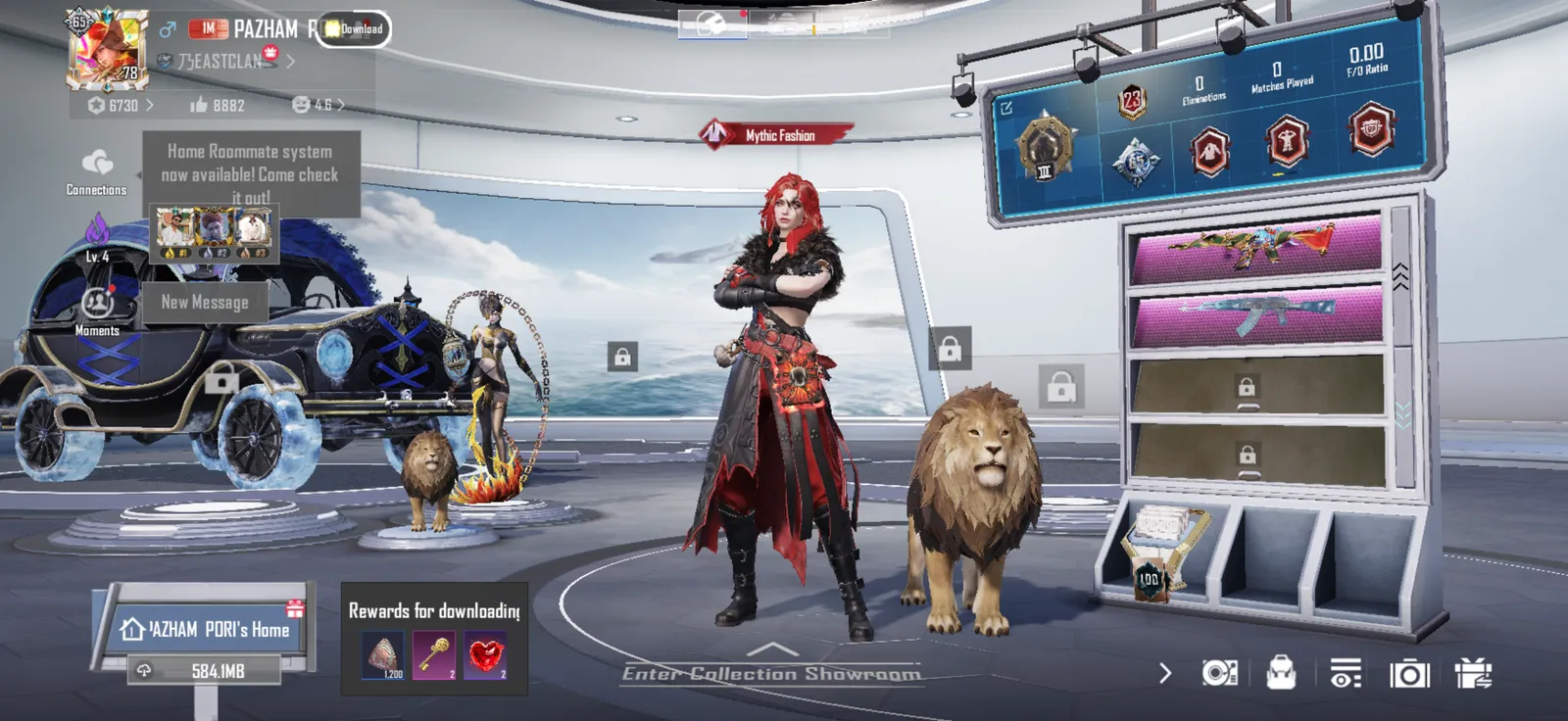 🔥 JOKER OF SPADES SET + M416 ROARING IMMOLATION LV.6 (ON HIT) + AKM GLACIER LV.5 🔥