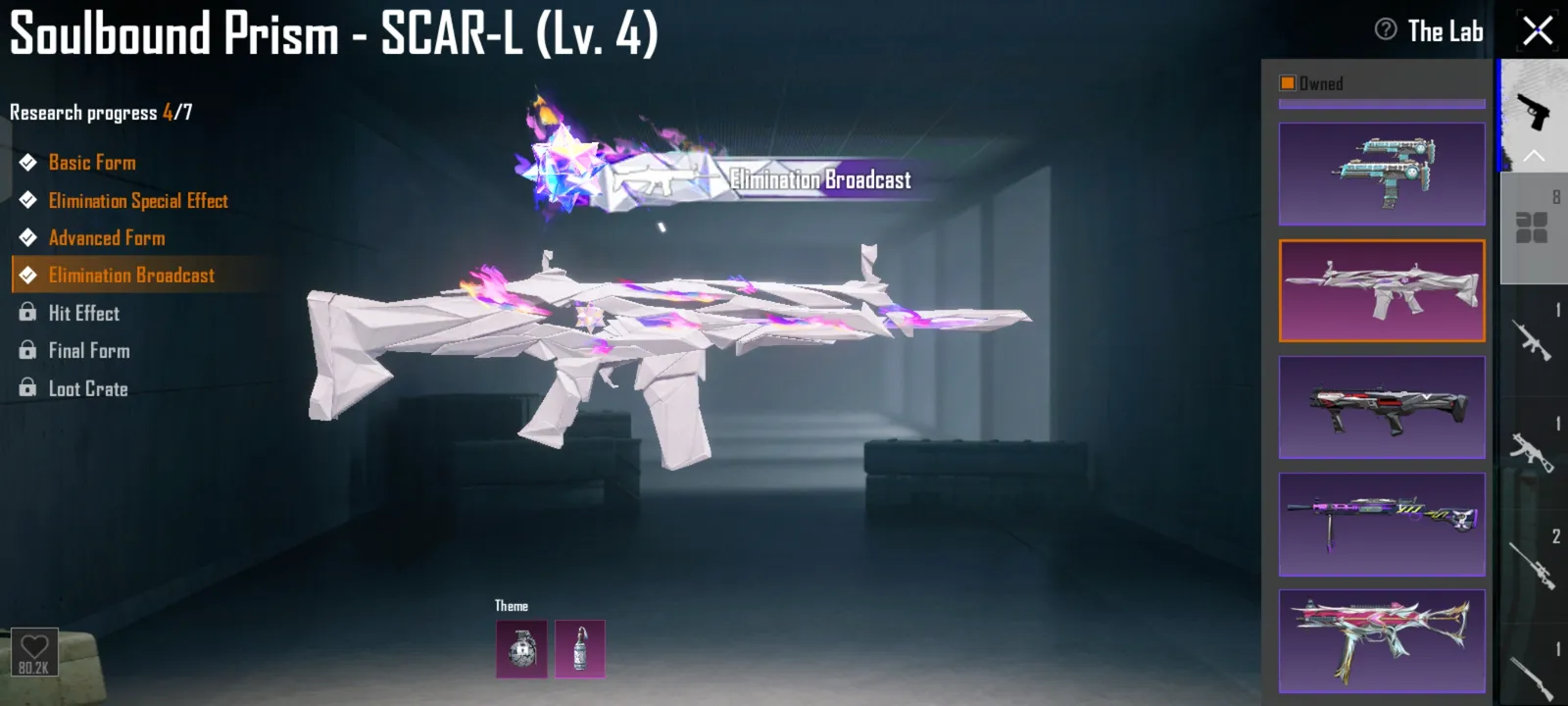 Soulbound prism scarl lvl4 and rare kar98k skin
