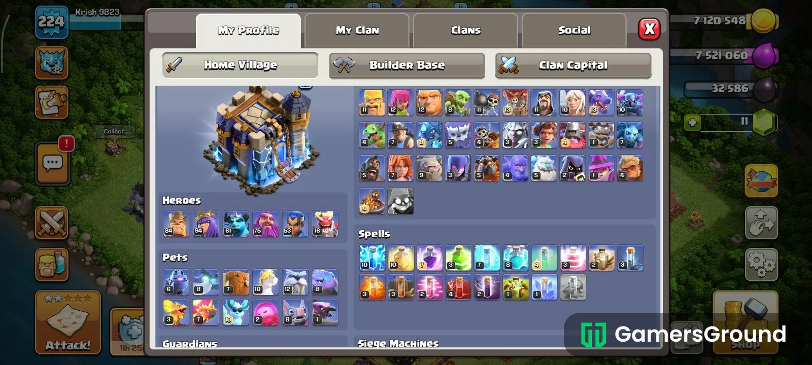 Full 18 max level