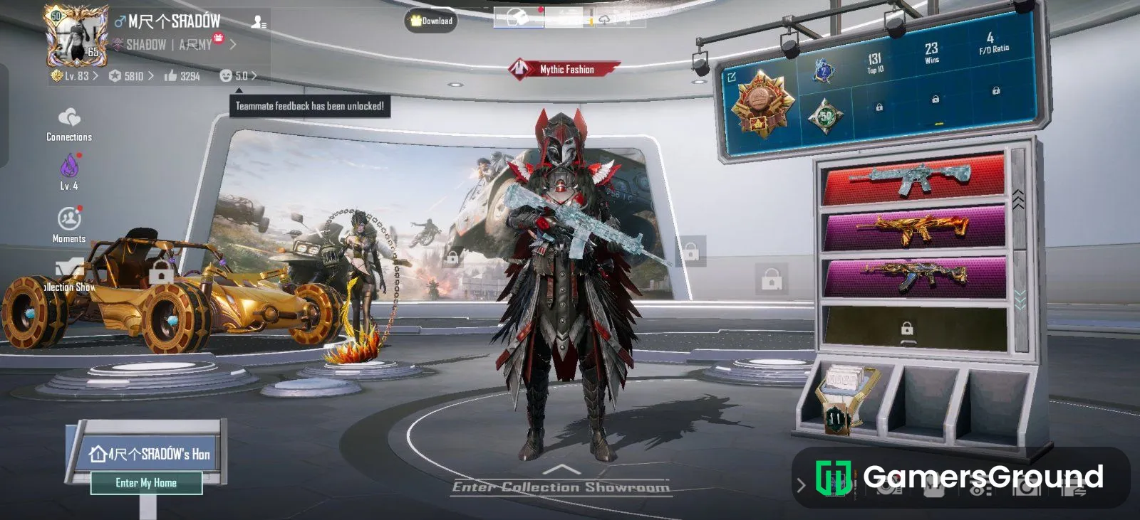 🔥 BGMI Premium ID | Blood Raven X-Suit Lv.5 | M416 Glacier Max Lv.7 |