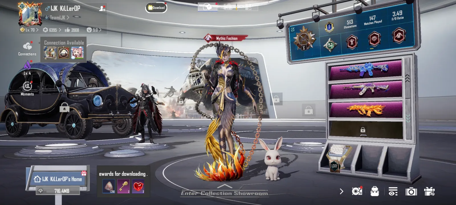 Mythic fashion, 7years old account
