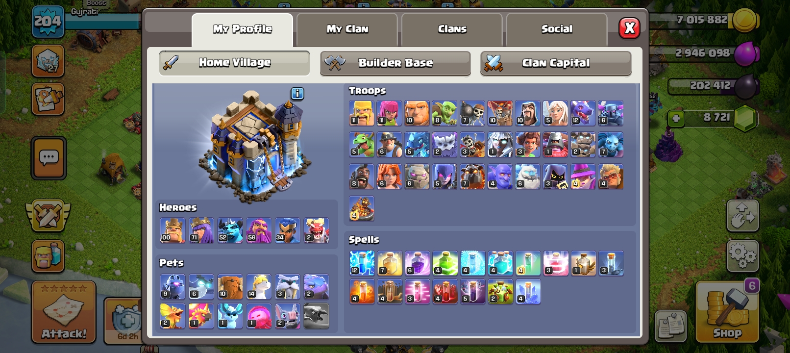 Max Level 18 Moderate account