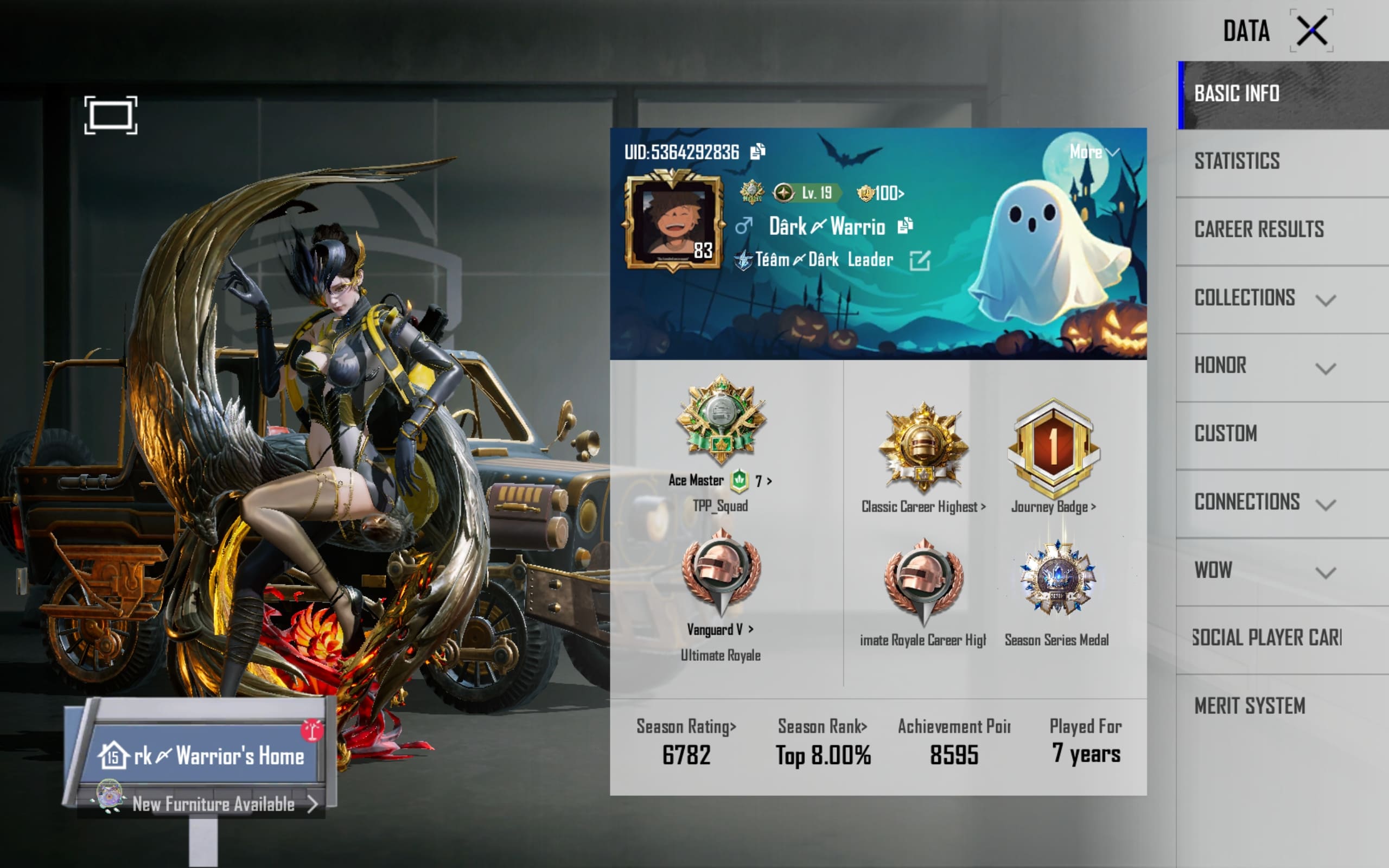 Conqueror account with M4 glacier